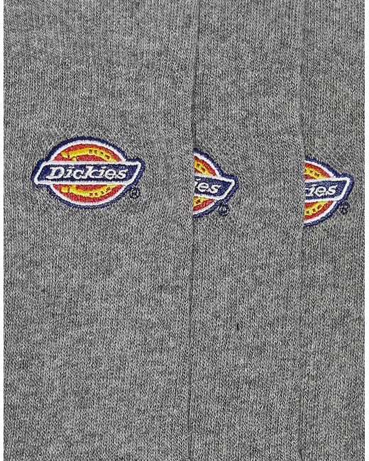 Pack De 3 Pares De Calcetines Grises Valley Grove De Dickies de hombre de color White