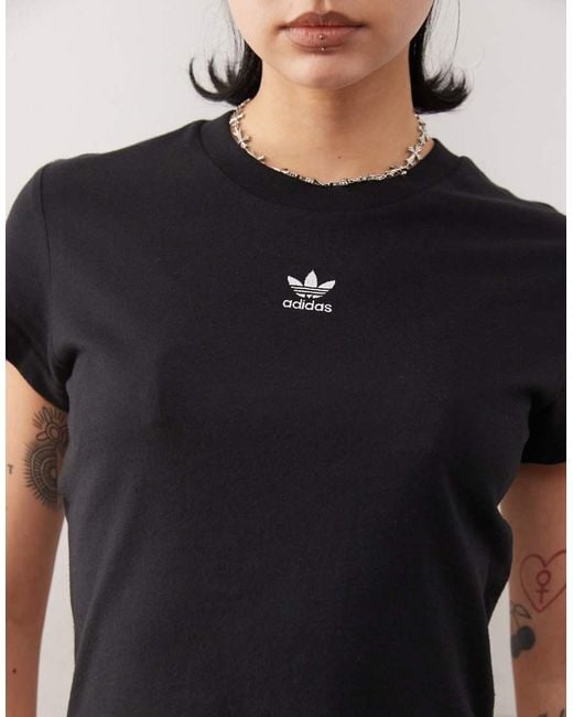 Adidas Originals Black Essentials Slim Tee