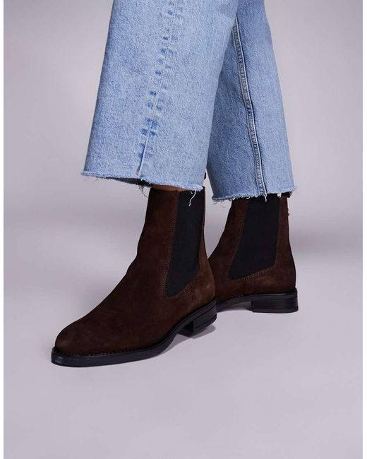 Steve Madden Blue Valera Chelsea Boots