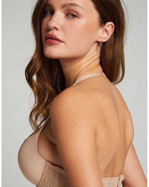 Hunkemöller Brown Angie Valentine Padded Underwired Bra