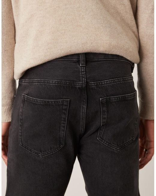 ARKET Gray Park Regular Straight Fit Jeans for men