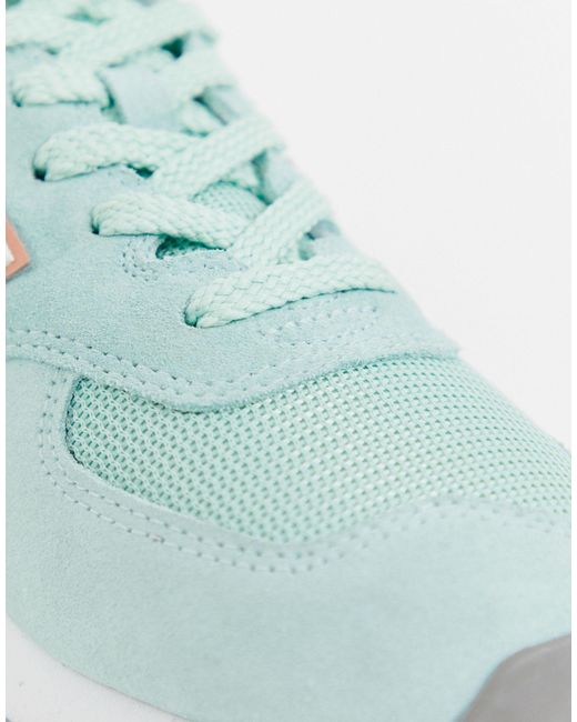 New Balance 574 V2 Pastel Mint Sneakers in Green | Lyst