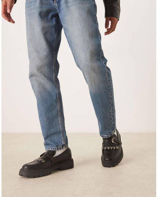 ASOS – loafer in Blue für Herren