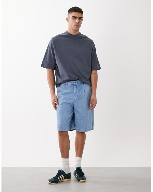 ASOS Circular Design Collection in het Blue voor heren