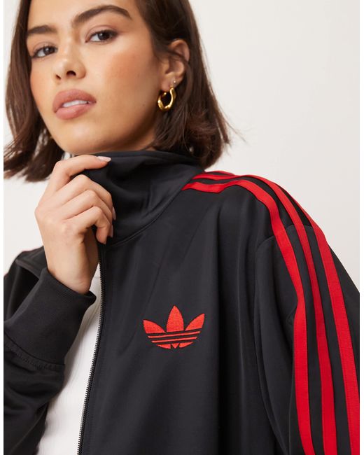 Adidas Originals Blue – firebird – locker geschnittenes trainingsoberteil