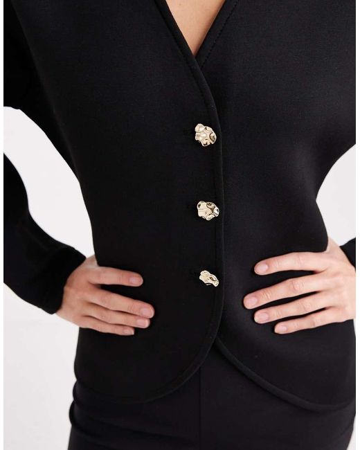 ONLY Black Structured Cardigan