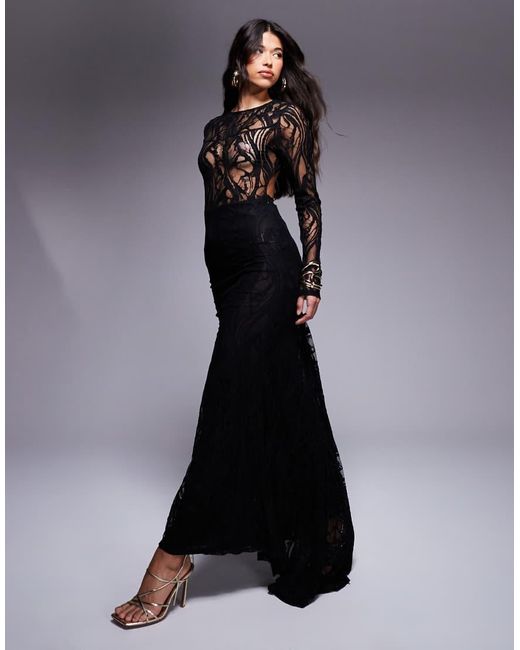 Premium lace dress clearance