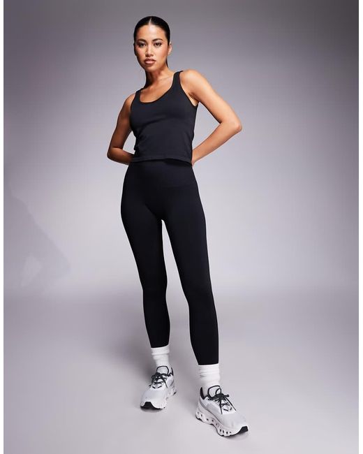 4505 Blue Seamless High Waist Gym leggings