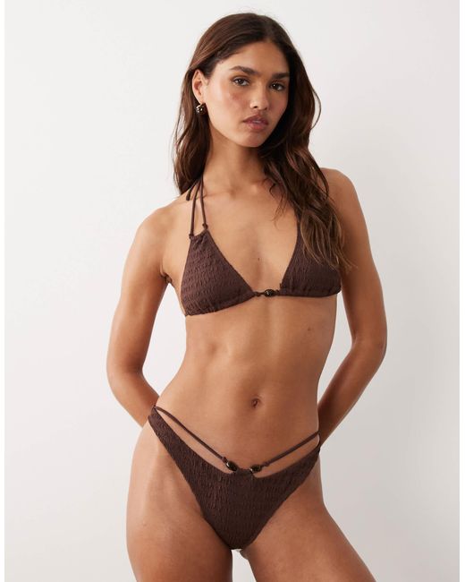 Ruthie - bas ASOS en coloris Brown