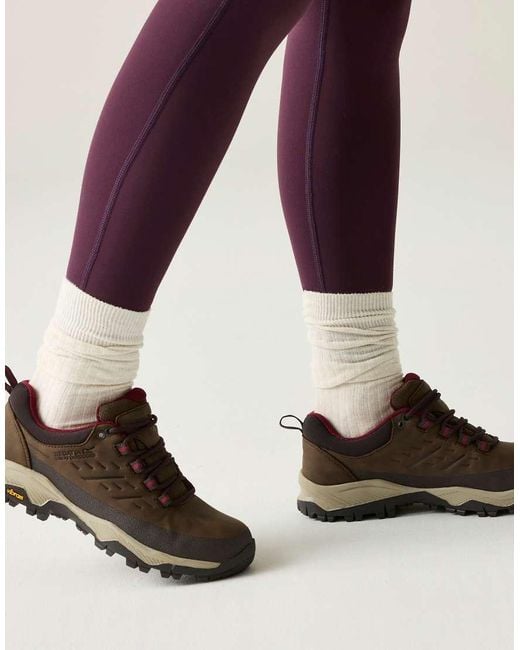 Regatta Purple Blake Low Waterproof Walking Shoes