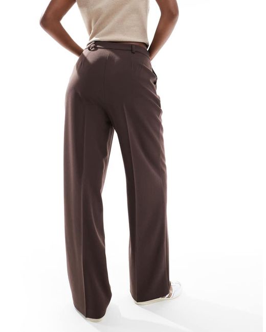 New Look Brown Wide Leg Pants
