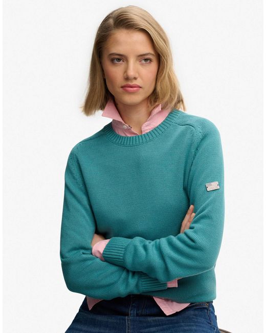 Superdry Blue Pullover
