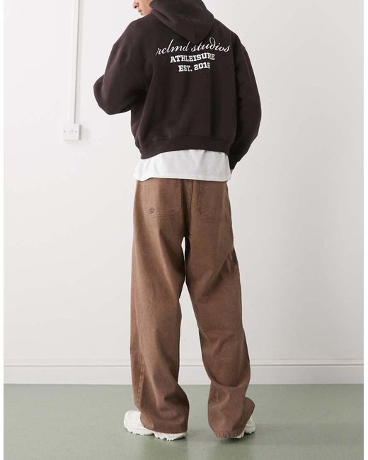 Prohibited Natural Loose Fit Denim Jeans for men