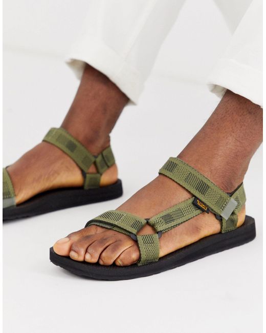 Teva Green Original Universal Tech Sandals for men
