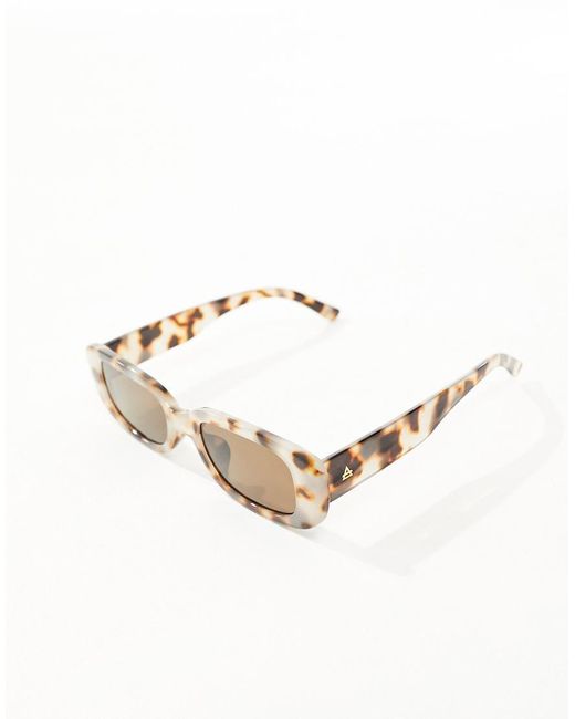 Aire Natural Ceres Rectangle Sunglasses