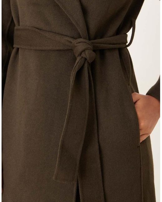 Mango Natural Tailored Tie Waist Coat