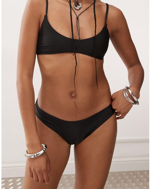 Collusion Brown – mix and match – bikinihose