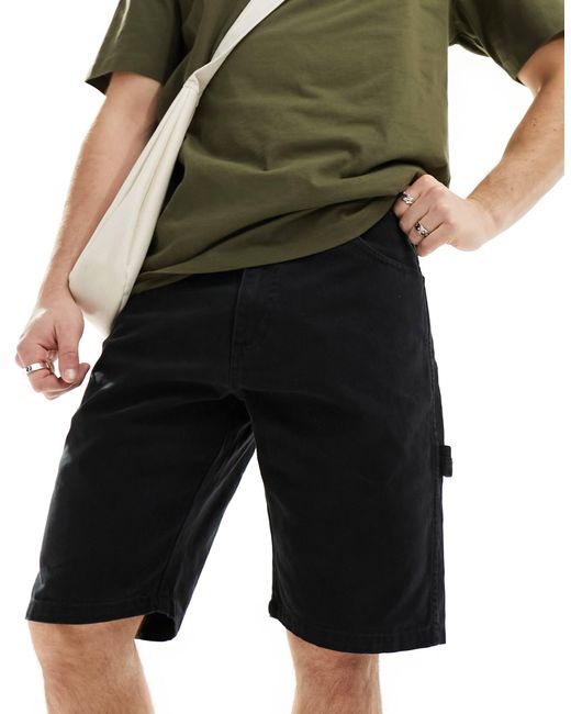 Dickies – duck canvas – shorts in Black für Herren