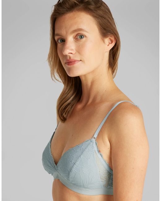 Calvin Klein Multicolor Modern Lace Lightly Lined Triangle Bra