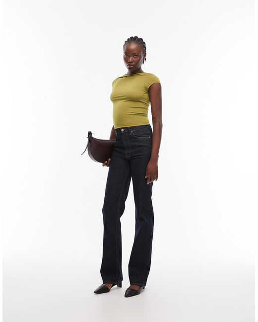 ASOS Green – figurbetontes oberteil