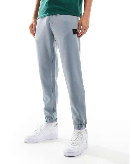 Joggers Grises Siren De Marshall Artist de hombre de color Blue