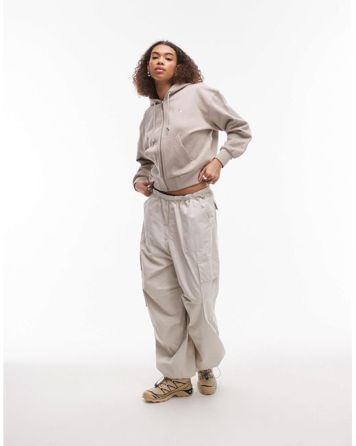 Carhartt Natural Casey Zip Up Hoodie