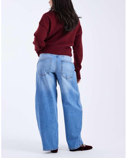 ONLY Blue Tamy Barrel Jeans