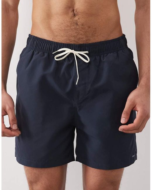 SELECTED Blue Swimshorts for men
