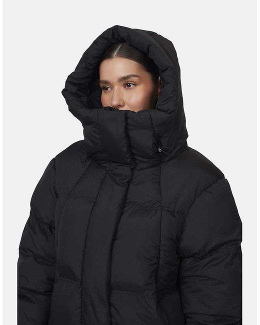 Good For Nothing Black Panelled Puffer Jacket