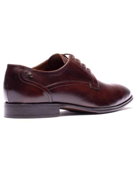 Base London Purple Vance Lace Up Shoe for men