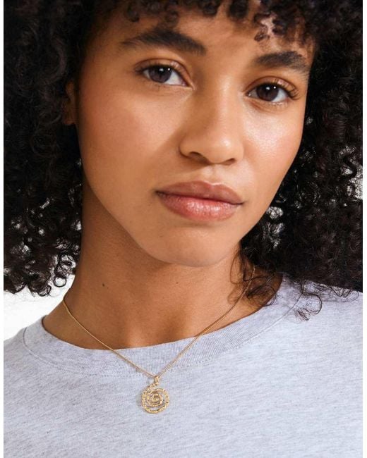 Pilgrim Metallic Still Necklace