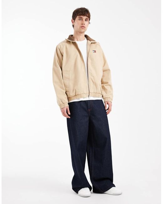 Tommy Hilfiger Natural Essential High Neck Jacket for men