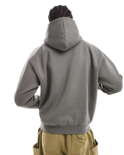 Sudadera Con Capucha Y Logo De Firma Essentials De Karlkani de hombre de color Gray