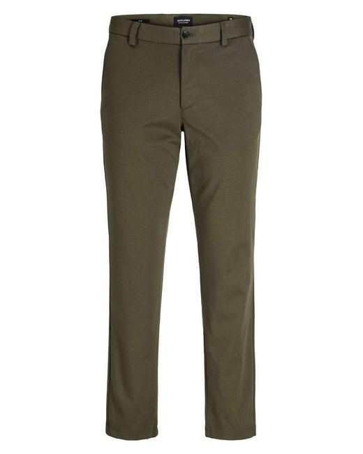 Jack & Jones Green Chino Trousers for men