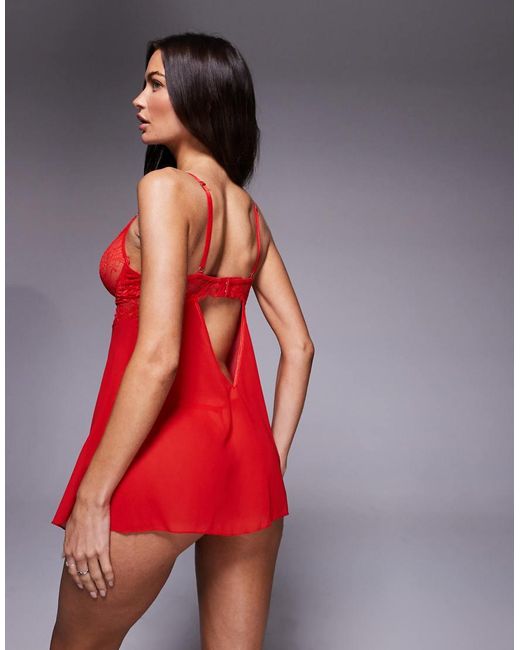 Ann Summers Red Iris Babydoll