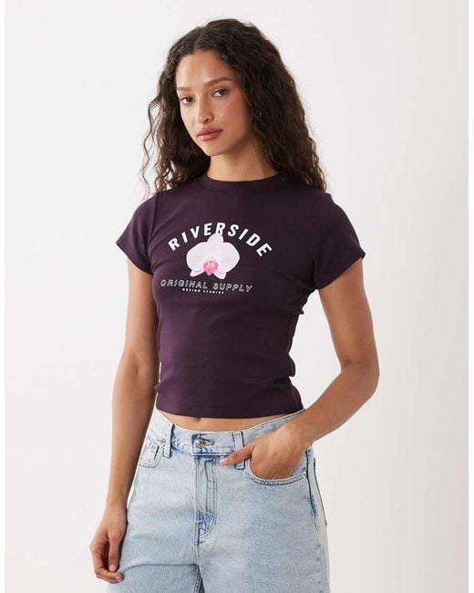 Cotton On Black Graphic Baby Tee