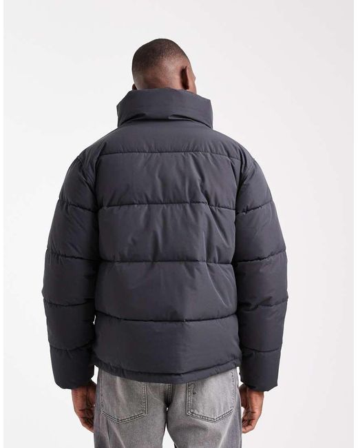 Only & Sons Blue Oversized Puffer Jacket for men