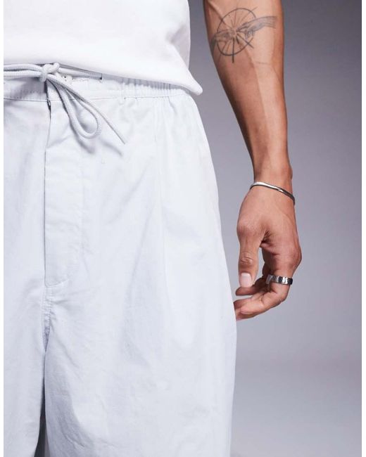 Nike Blue Club Woven Oversized Shorts for men