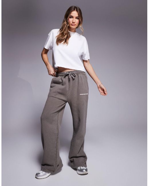 Good For Nothing Gray Core Wide Fit jogger