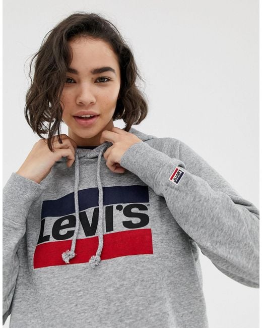Levi's hoodie with sports vintage logo Clearance