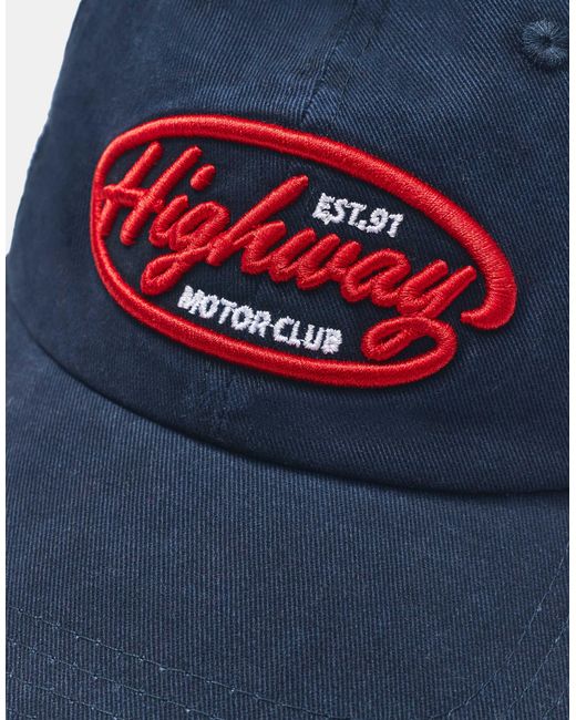 Pull&Bear – trucker-kappe in Blue für Herren