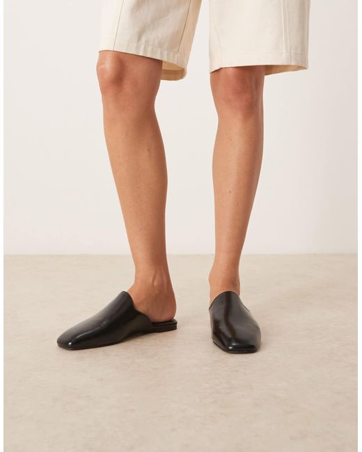 ASOS Multicolor Mimic Premium Flat Mules