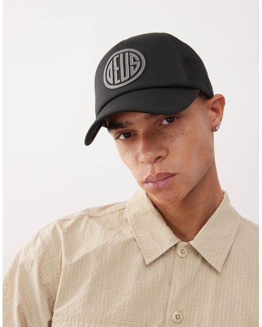 Deus Ex Machina Black Pill Trucker Cap for men