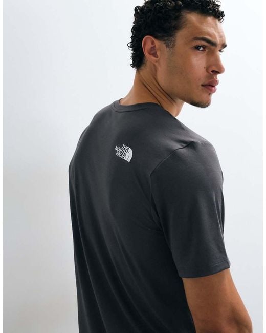 The North Face Blue Training 24/7 Logo T-Shirt for men