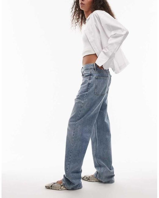 AllSaints Blue Brooklyn Jean