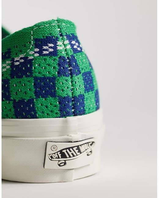 Vans Green Authentic Trainers for men