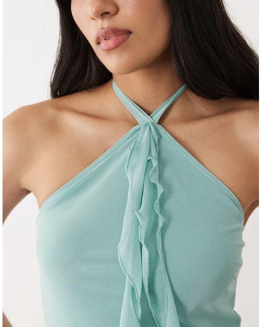 Motel Blue Aliriga Halter Top