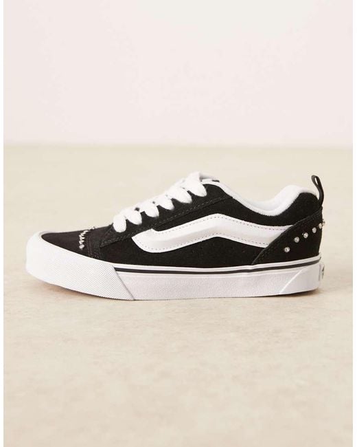 Vans Black Knu Skool Trainers