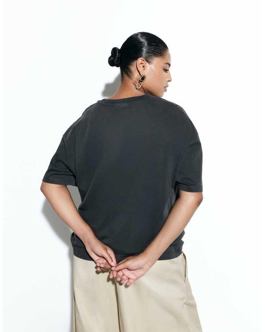 ASOS Blue Asos Design Curve Oversized T-Shirt