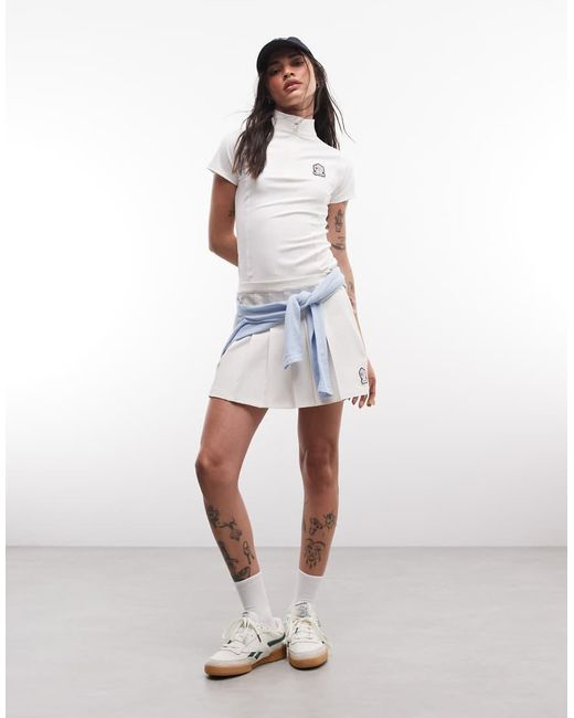 X Asos Reebok de color White